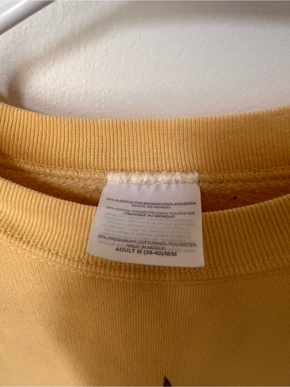Vintage Lighthouse Yellow 90s Butter Mom Crewneck Sweater - Picture 4 of 4